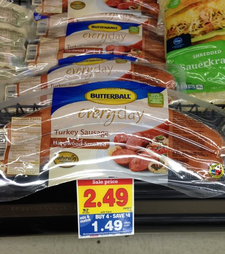 Kroger Easter Dinner
 KROGER MEGA EVENT Butterball Turkey Sausage ONLY $0 49