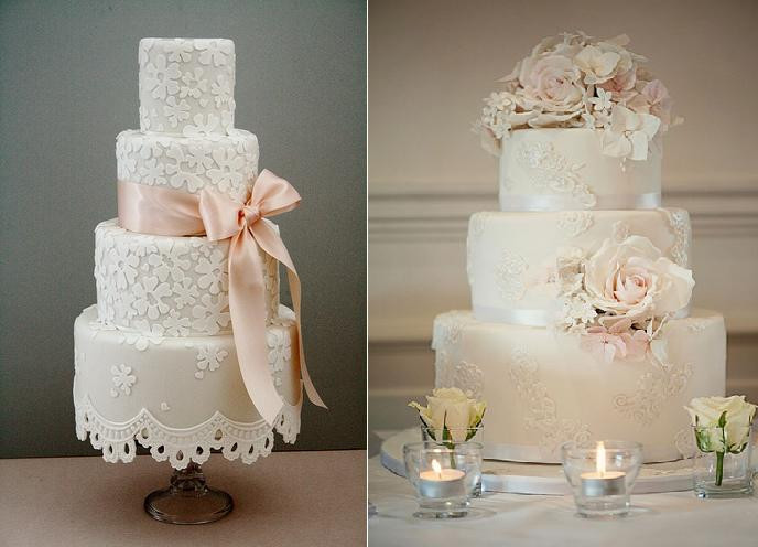 Lace Wedding Cakes
 Lace Wedding Cakes Part 1 Applique Lace – Cake Geek Magazine