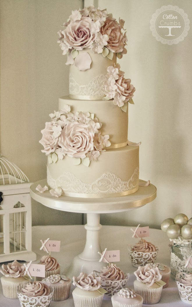 Lace Wedding Cakes
 Gorgeous Lace Wedding Cakes Belle The Magazine