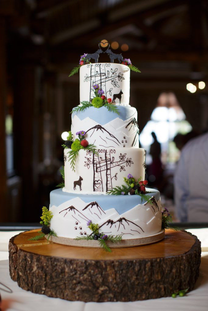 Lake Tahoe Wedding Cakes
 Wedding Cakes That Scream Lake Tahoe