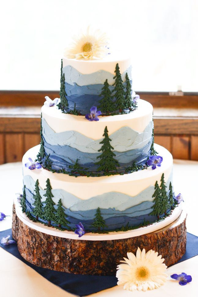 Lake Tahoe Wedding Cakes
 Wedding Cakes That Scream Lake Tahoe