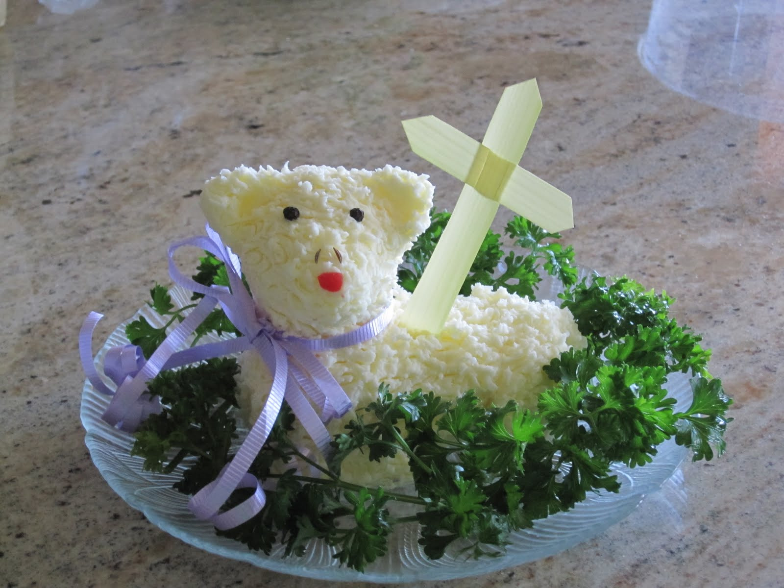 Lamb For Easter
 All About Being Inspired Step by Step Easter Butter Lamb