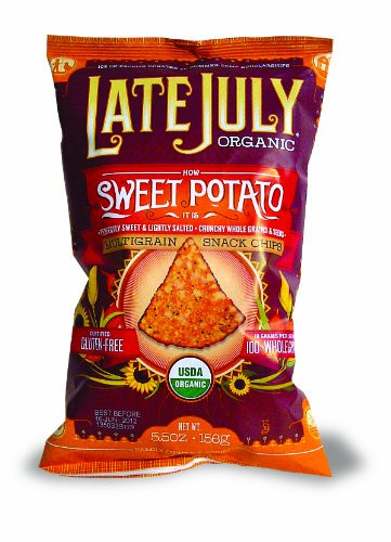 Late July Crackers
 Late July Organic Snacks How Sweet Potato it is Multigrain