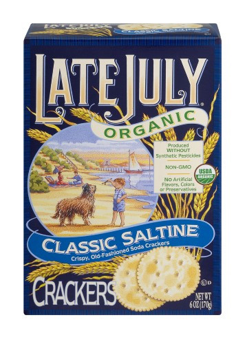 Late July Crackers
 Late July Snacks Saltine Crackers 6oz