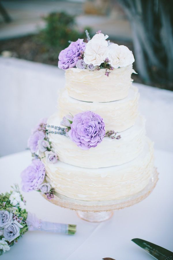 Lavender And White Wedding Cake
 1134 best Lavender Theme images on Pinterest