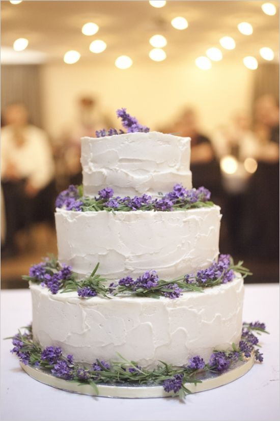 Lavender And White Wedding Cake
 65 Loveliest Lavender Wedding Ideas You Will Love