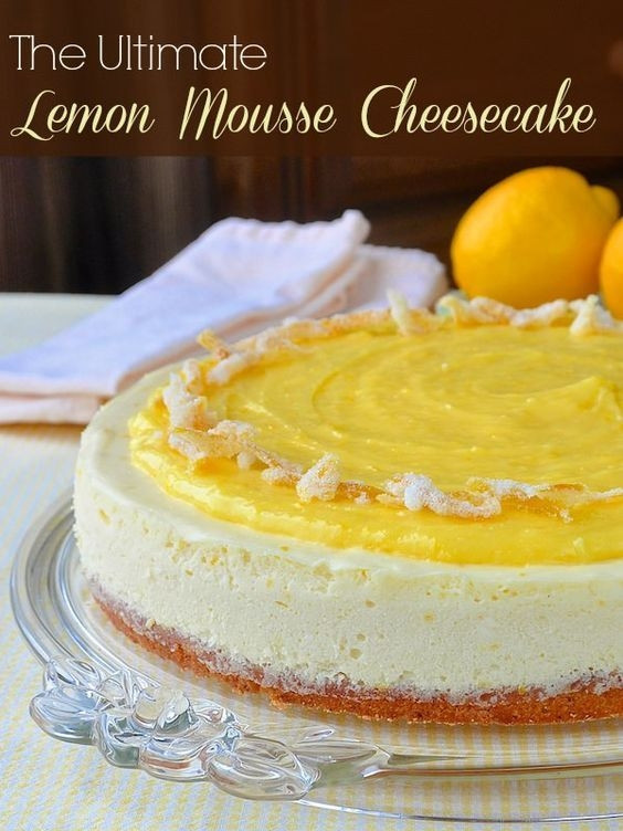 Lemon Easter Desserts
 Lemon desserts are a natural for Easter Dinner The