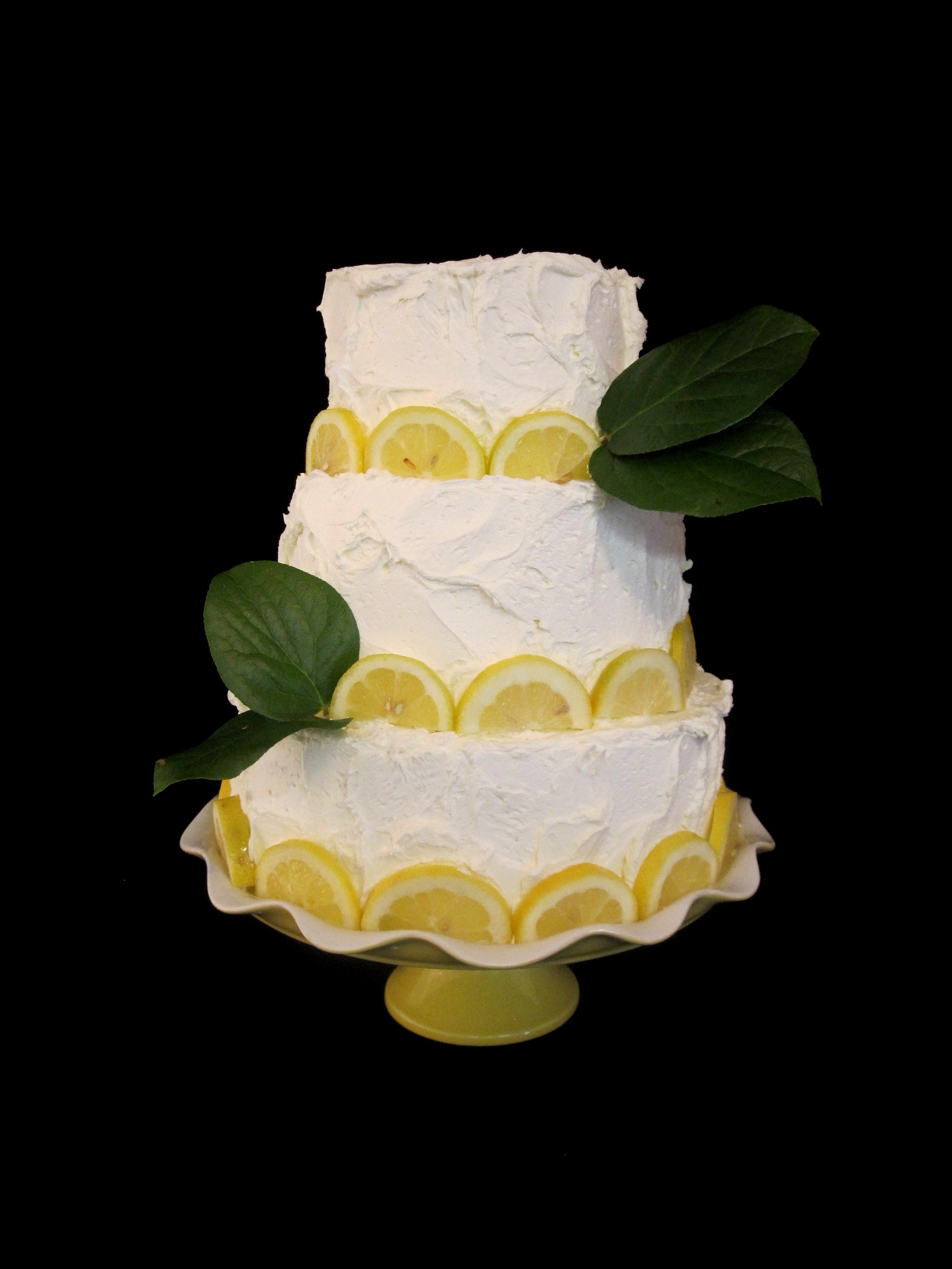 Lemon Wedding Cake
 lemon