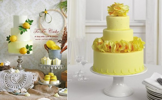 Lemon Wedding Cake
 Lemon Wedding Cakes – A Slice of Summer – Cake Geek Magazine
