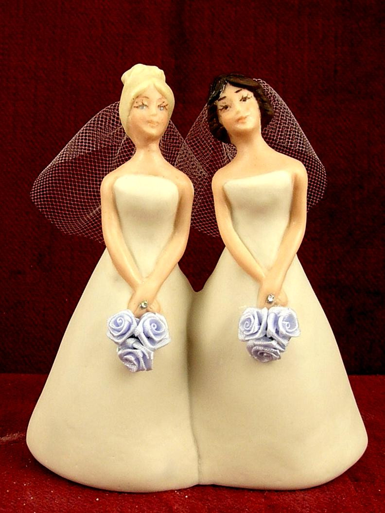 Lesbian Wedding Cakes
 Gay Wedding Cake Toppers Wedding Plan Ideas