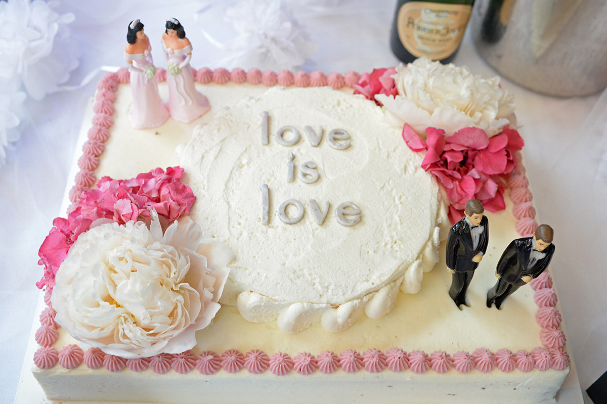 Lgbt Wedding Cakes
 The Colorado bakery that refused to make wedding cakes