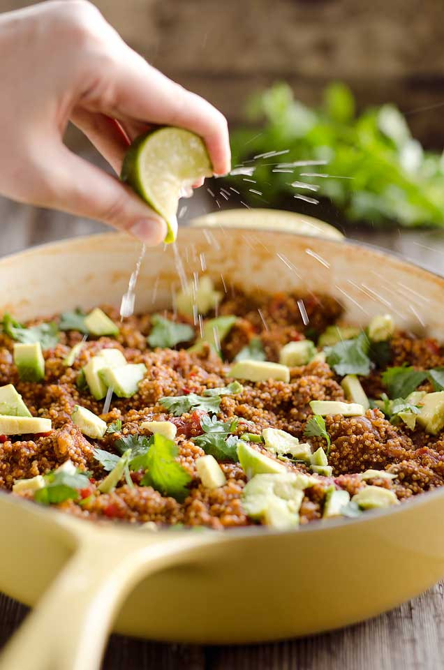 Light And Healthy Dinners
 Light Taco Quinoa Skillet Fresh Healthy Dinner