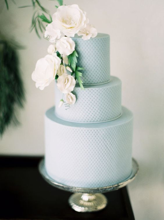 Light Blue Wedding Cakes
 4 Best Wedding Color bos With Light Blue Weddingomania