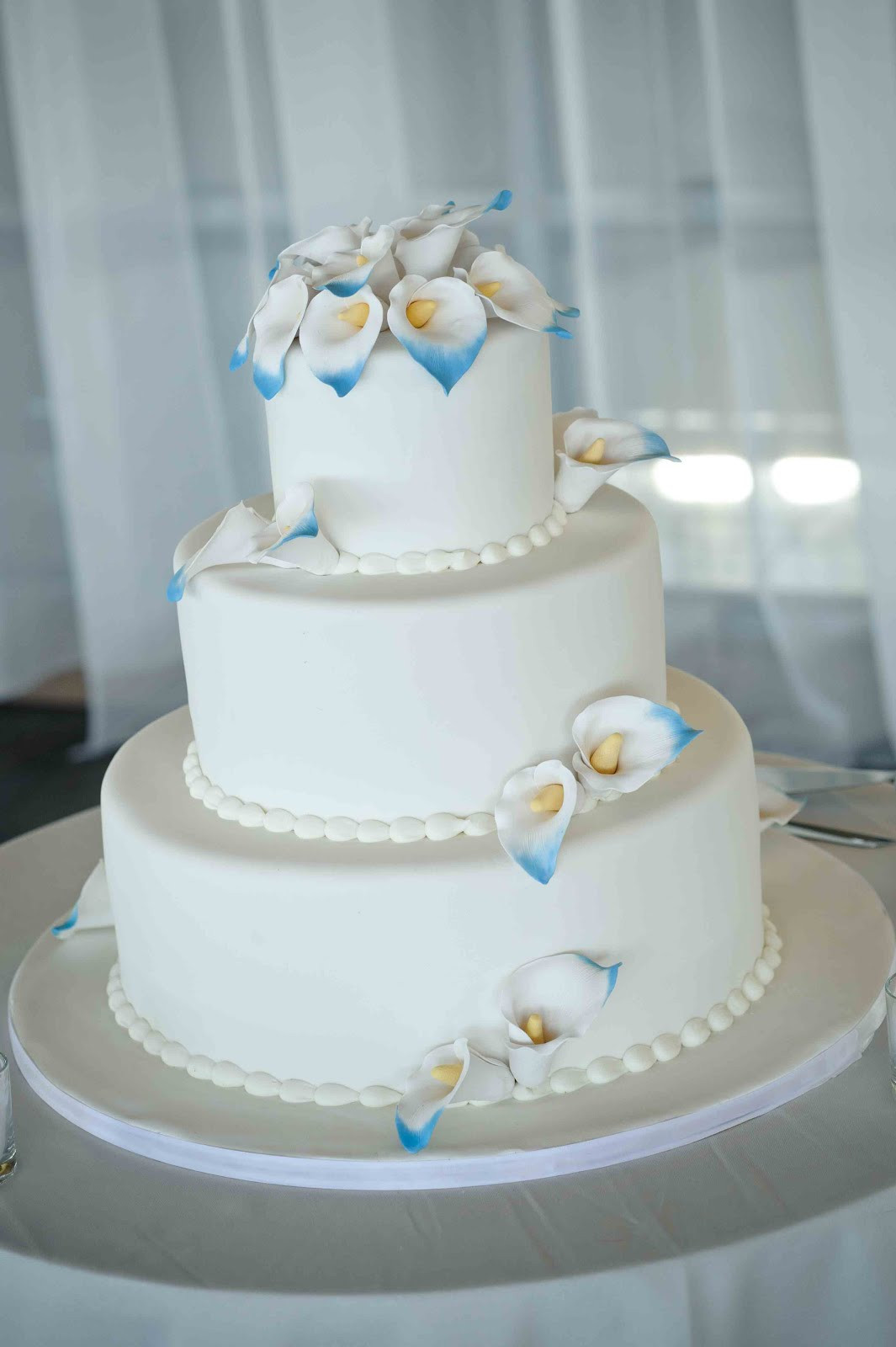 Light Blue Wedding Cakes
 Light blue wedding cake idea in 2017