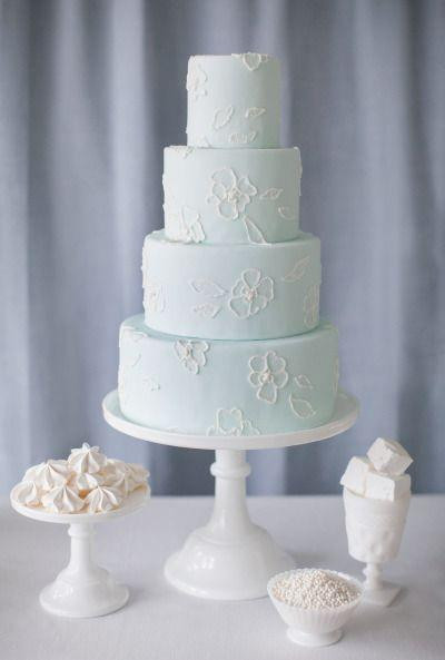 Light Blue Wedding Cakes
 Wedding Cupcakes Light Blue Wedding Cake Weddbook