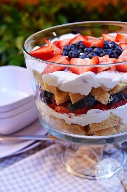 Light Desserts For Summer
 14 best images about Patriotic Recipes on Pinterest