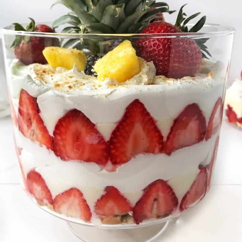 Light Desserts For Summer
 Light Summer Desserts Strawberry Lemon Curd Trifle