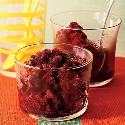 Light Desserts Recipes Healthy
 Blackberry Merlot Granita 100 Healthy Dessert Ideas
