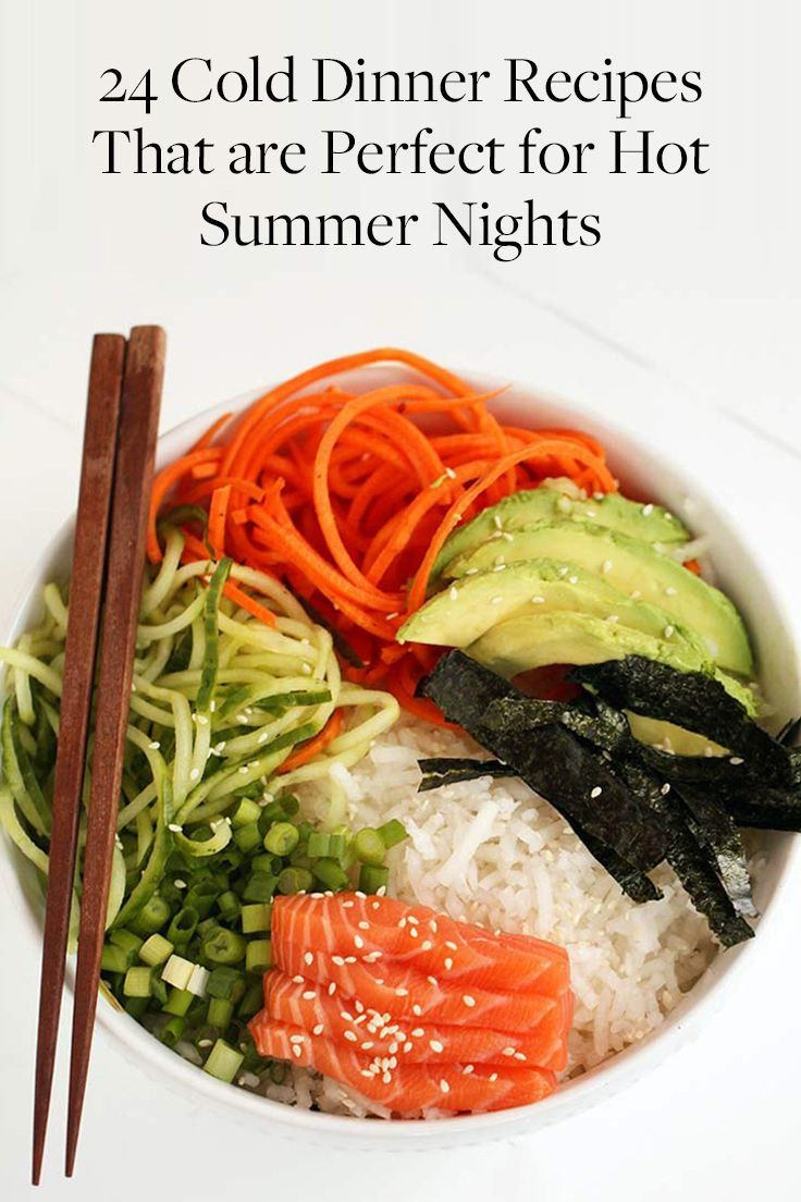 Light Dinner Ideas For Summer
 25 best ideas about Cold Summer Dinners on Pinterest