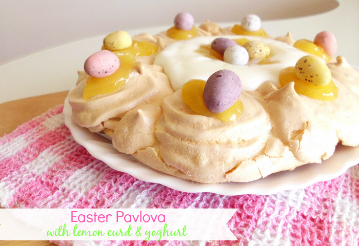 Light Easter Desserts
 Recipe for Easter Pavlova with Lemon Curd & Yoghurt