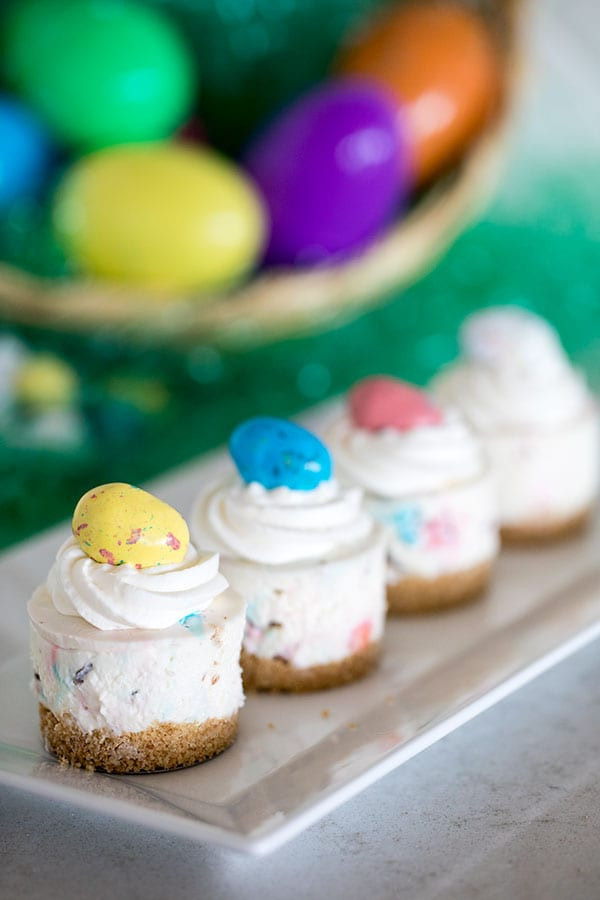 Light Easter Desserts
 Robin Eggs No Bake Cheesecake Recipe