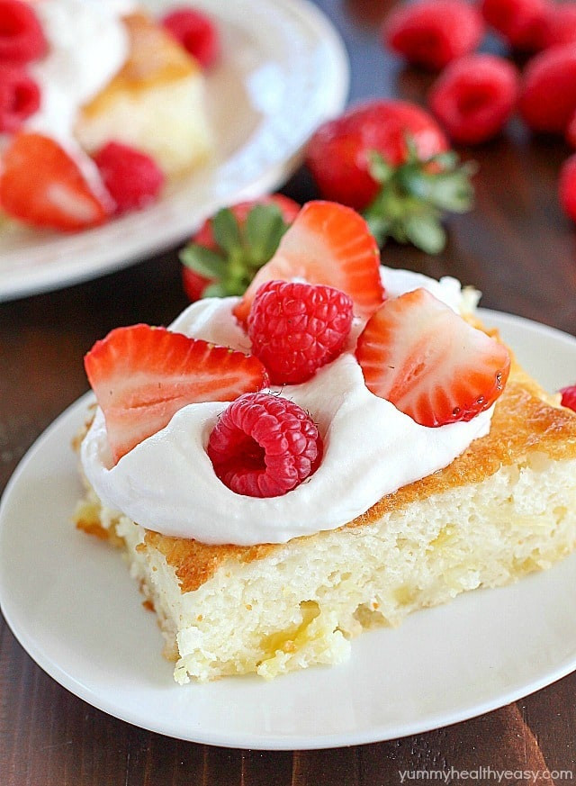 Light Healthy Desserts
 2 Ingre nt Fluff Cake Yummy Healthy Easy