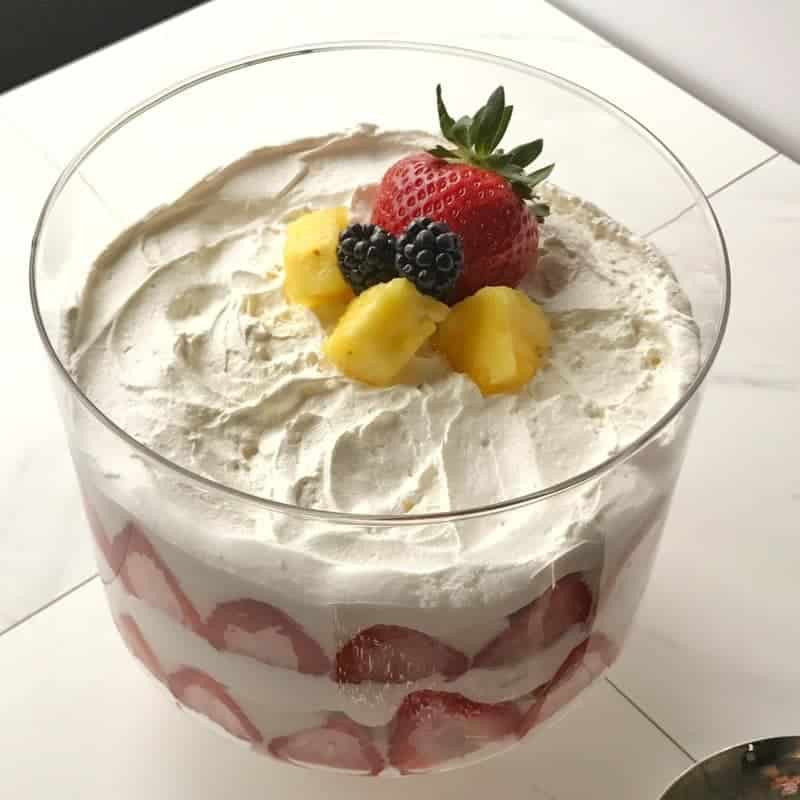 Light Summer Desserts
 Light Summer Desserts Strawberry Lemon Curd Trifle