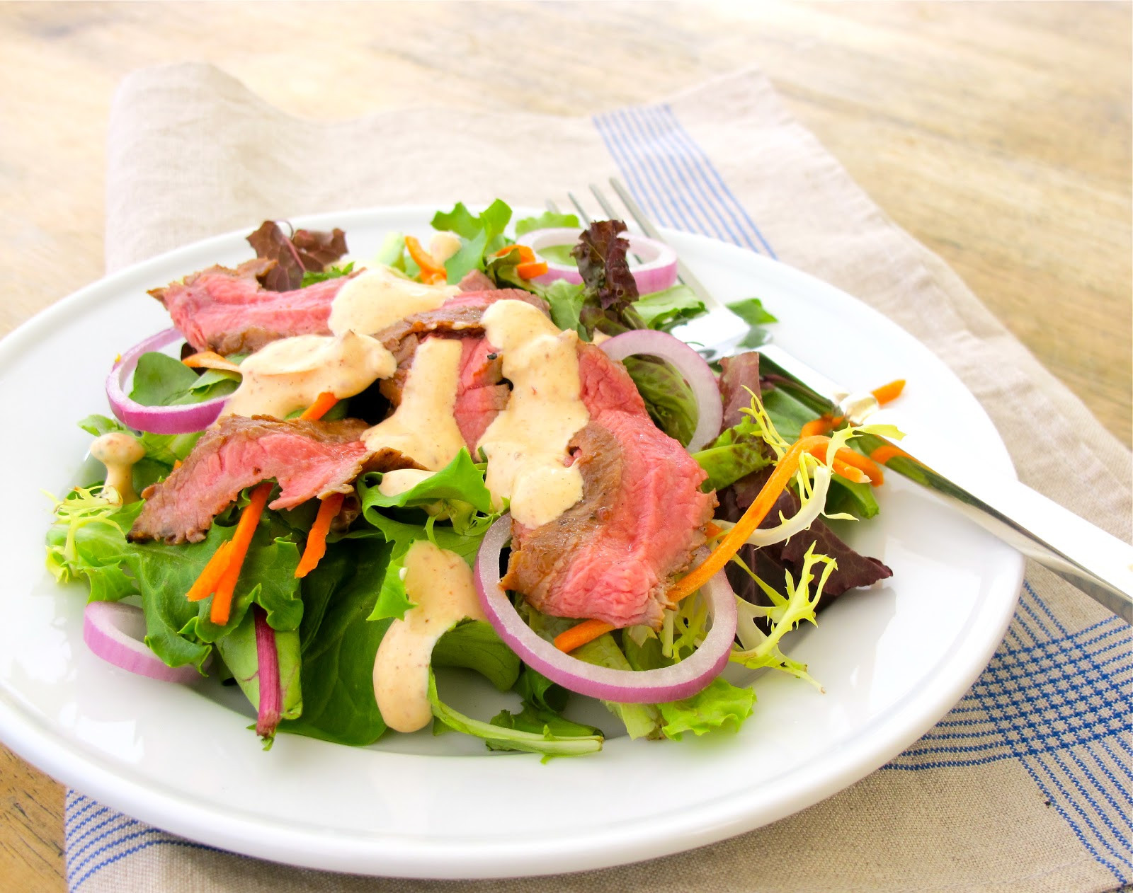 Light Summer Dinner
 Jenny Steffens Hobick Chipotle Grilled Steak Salad