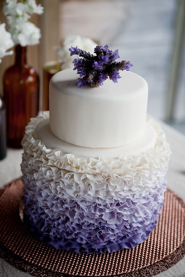 Lilac Wedding Cakes
 Lavender wedding cakes Lemon lavender wedding cake