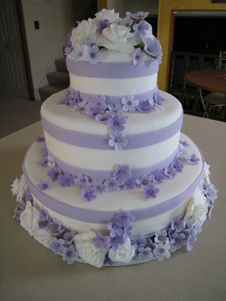 Lilac Wedding Cakes
 Lilac Wedding Cake Cake Ideas and Designs