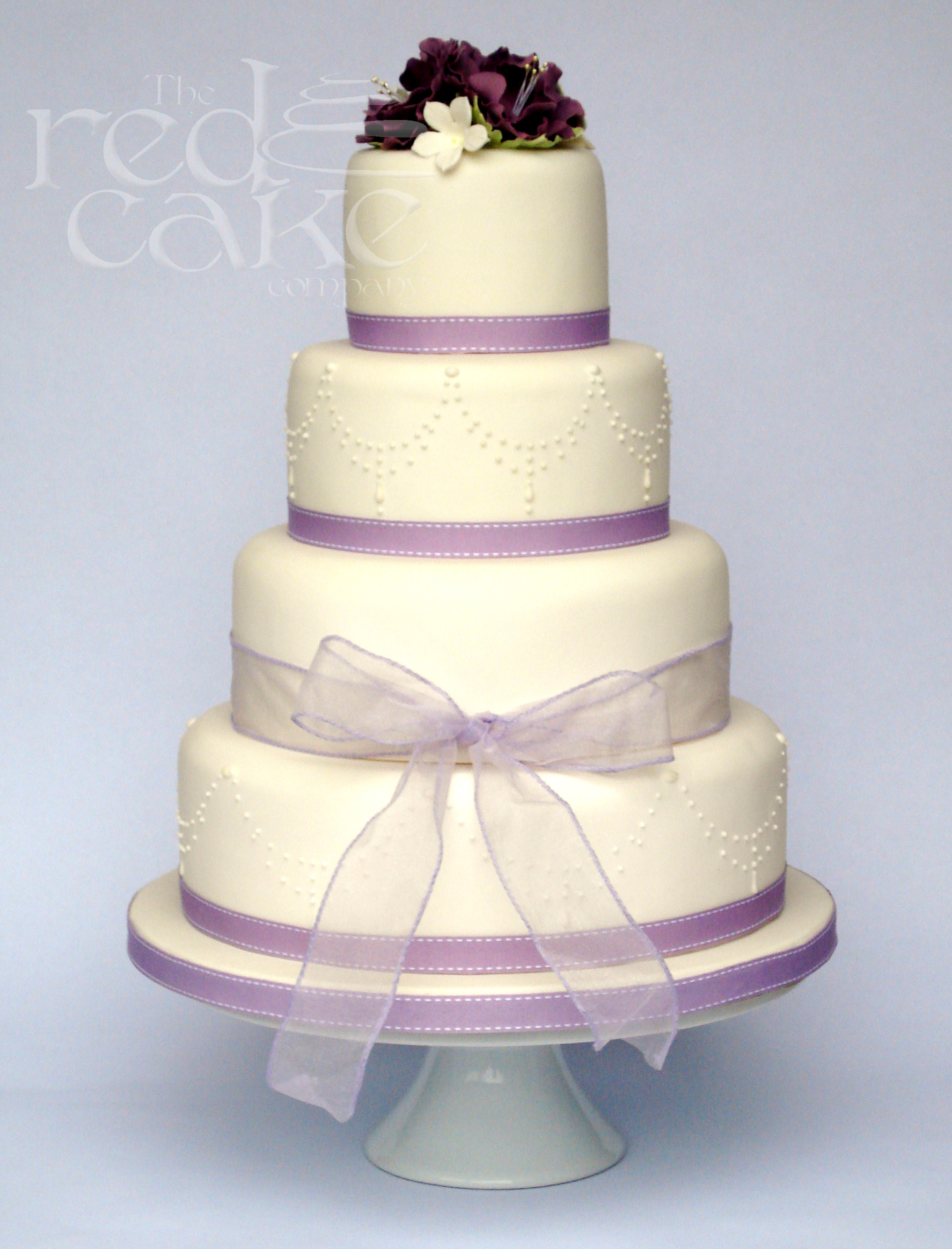 Lilac Wedding Cakes
 Lilac Wedding Cake