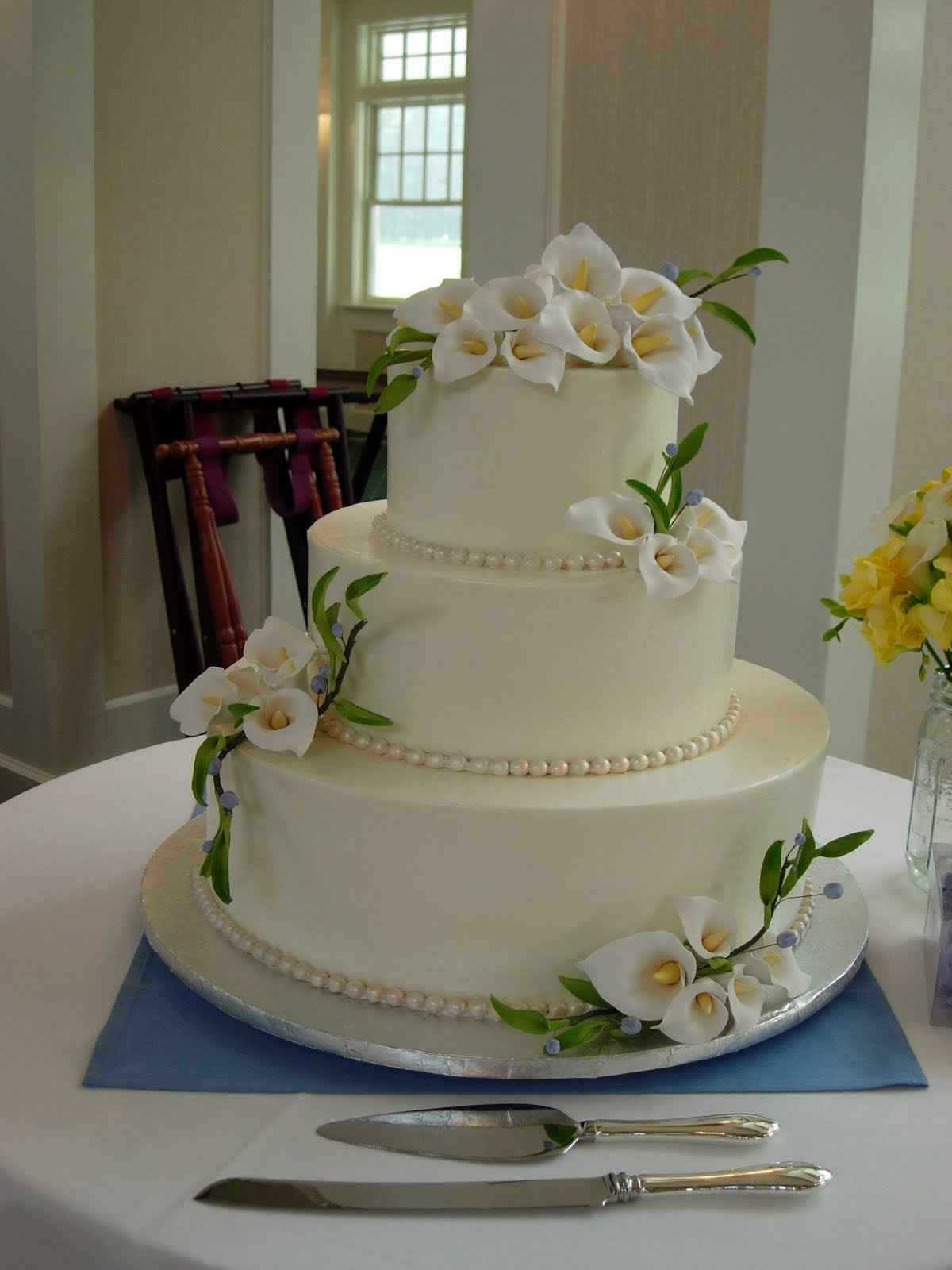 Lilly Wedding Cakes
 Artisan Bake Shop Wedding Cake Buttercream Tiers with