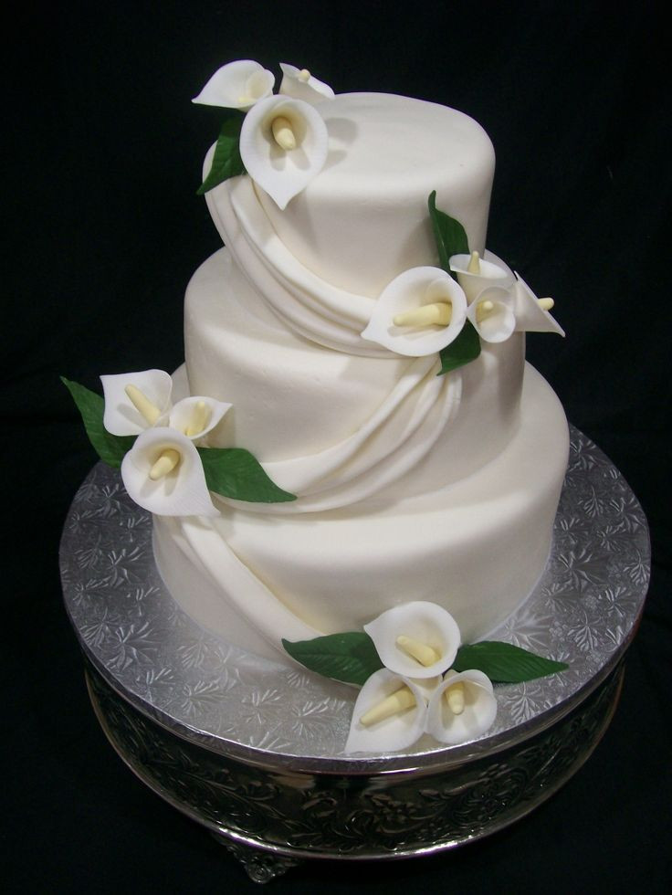 Lilly Wedding Cakes
 calla lily cake