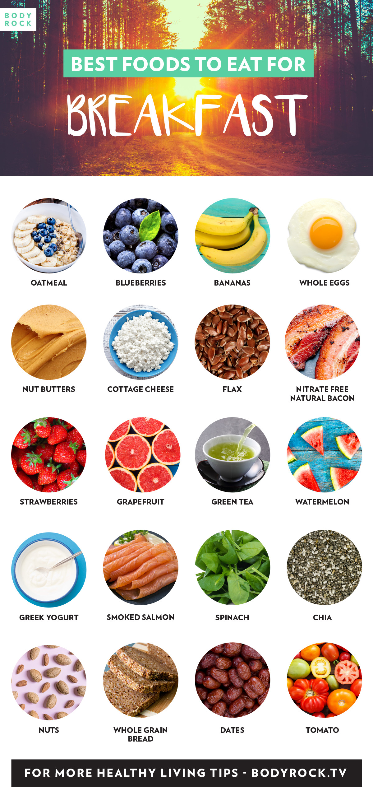 List Of Healthy Breakfast Foods
 Best Foods To Eat For Breakfast