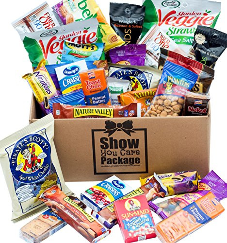 List Of Healthy Snacks For College Students
 Healthy Care Packages 40 Count Snack Packs