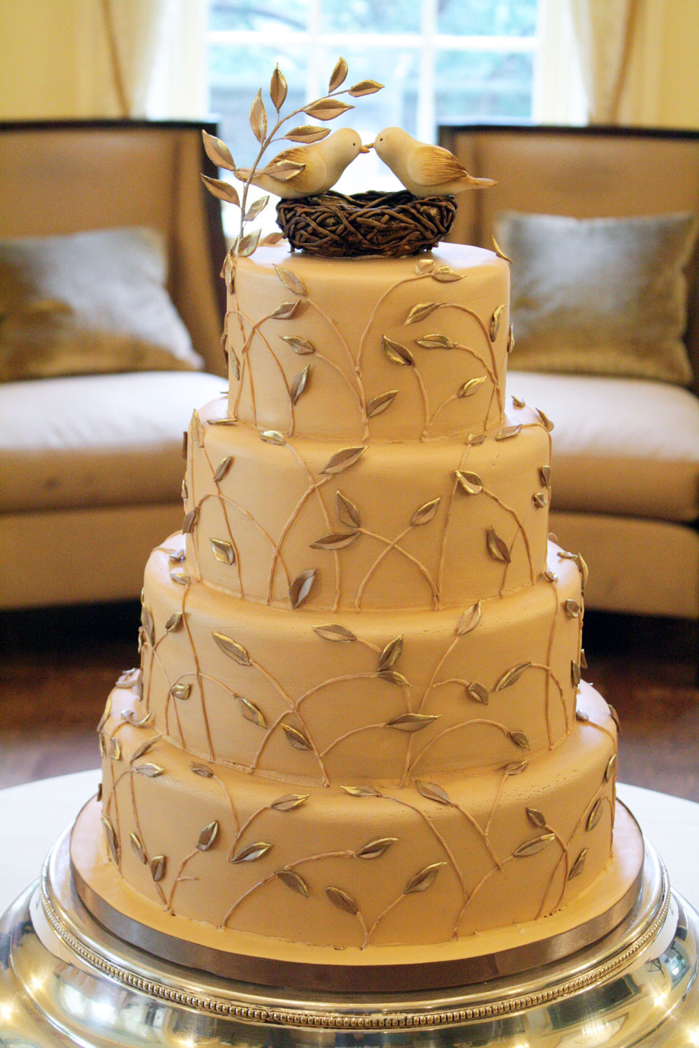 Love Birds Wedding Cakes
 Let Them Eat Cake At Your Wedding Love Birds Top This Cake
