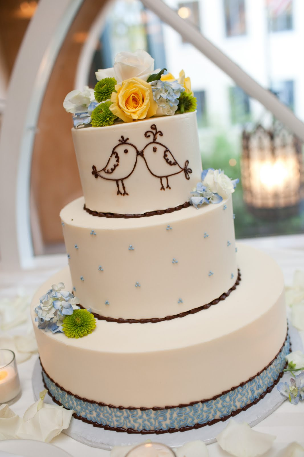 Love Birds Wedding Cakes
 31 Days of Weddings Day 27 Love Birds Theme