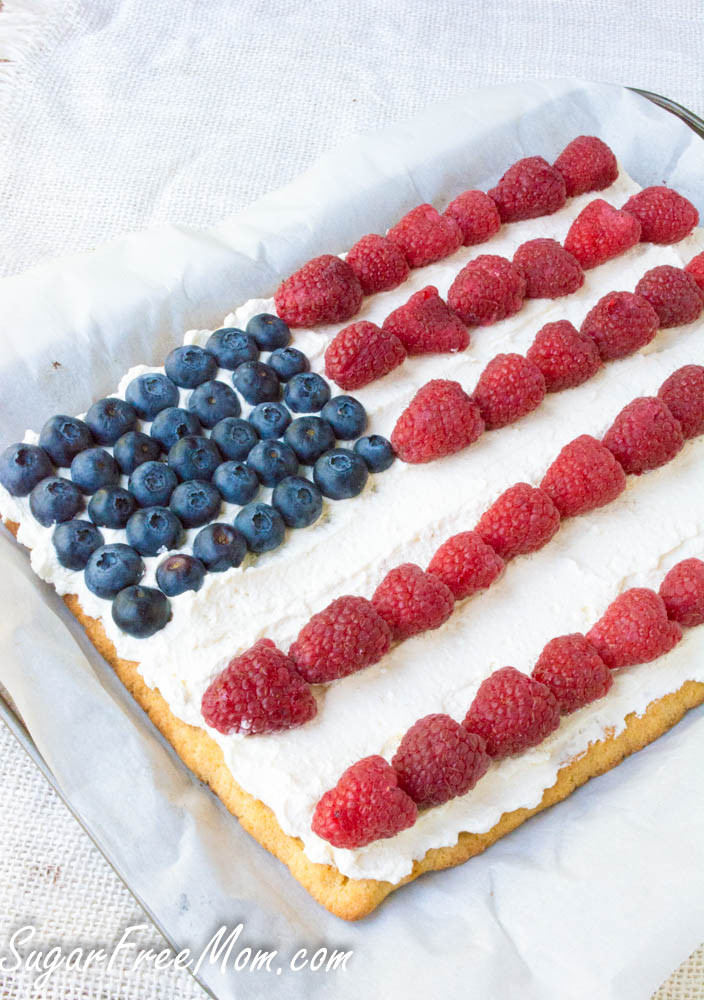 Low Carb 4Th Of July Recipes
 Low Carb Patriotic Dessert Pizza Grain Free