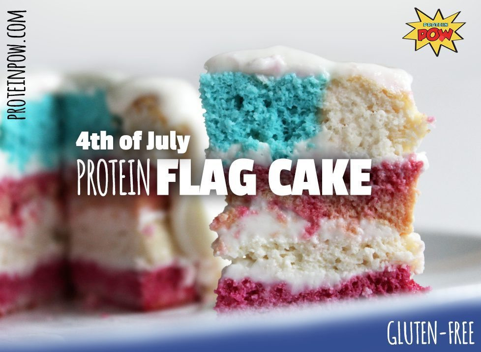 Low Carb 4Th Of July Recipes
 4th of July Protein Flag Cake Gluten Free Low Carb Low