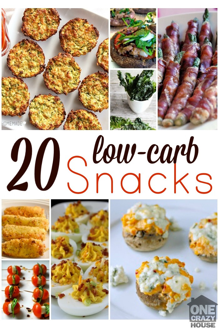 Low Carb Healthy Snacks
 20 Flavor Filled Low Carb Snacks