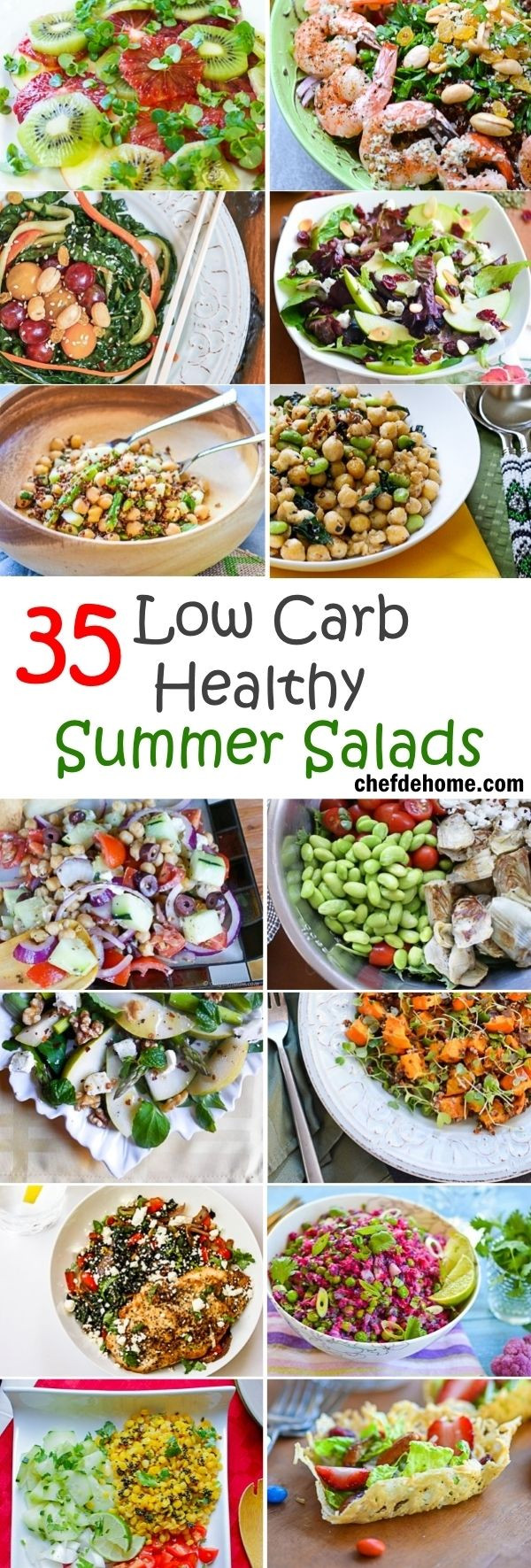 Low Carb Summer Dinners
 35 Low Carb Healthy Summer Salads
