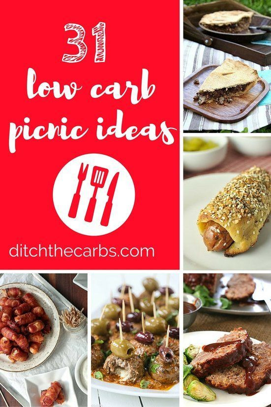 Low Carb Summer Recipes
 Low Carb Picnic Food for National Picnic Day