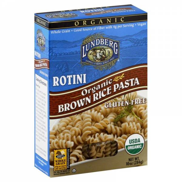 Lundberg Organic Brown Rice
 Lundberg Farms Organic Brown Rice Rotini Pasta 6 Pack