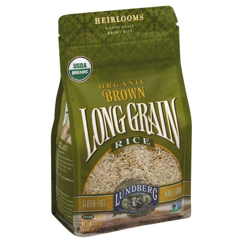 Lundberg Organic Brown Rice
 Lundberg Farms Organic Long Brown Rice 2 lbs 6 Pack