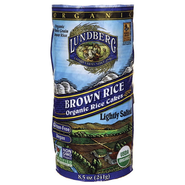 Lundberg Organic Brown Rice
 Lundberg Family Farms Organic Brown Rice Cakes Lightly