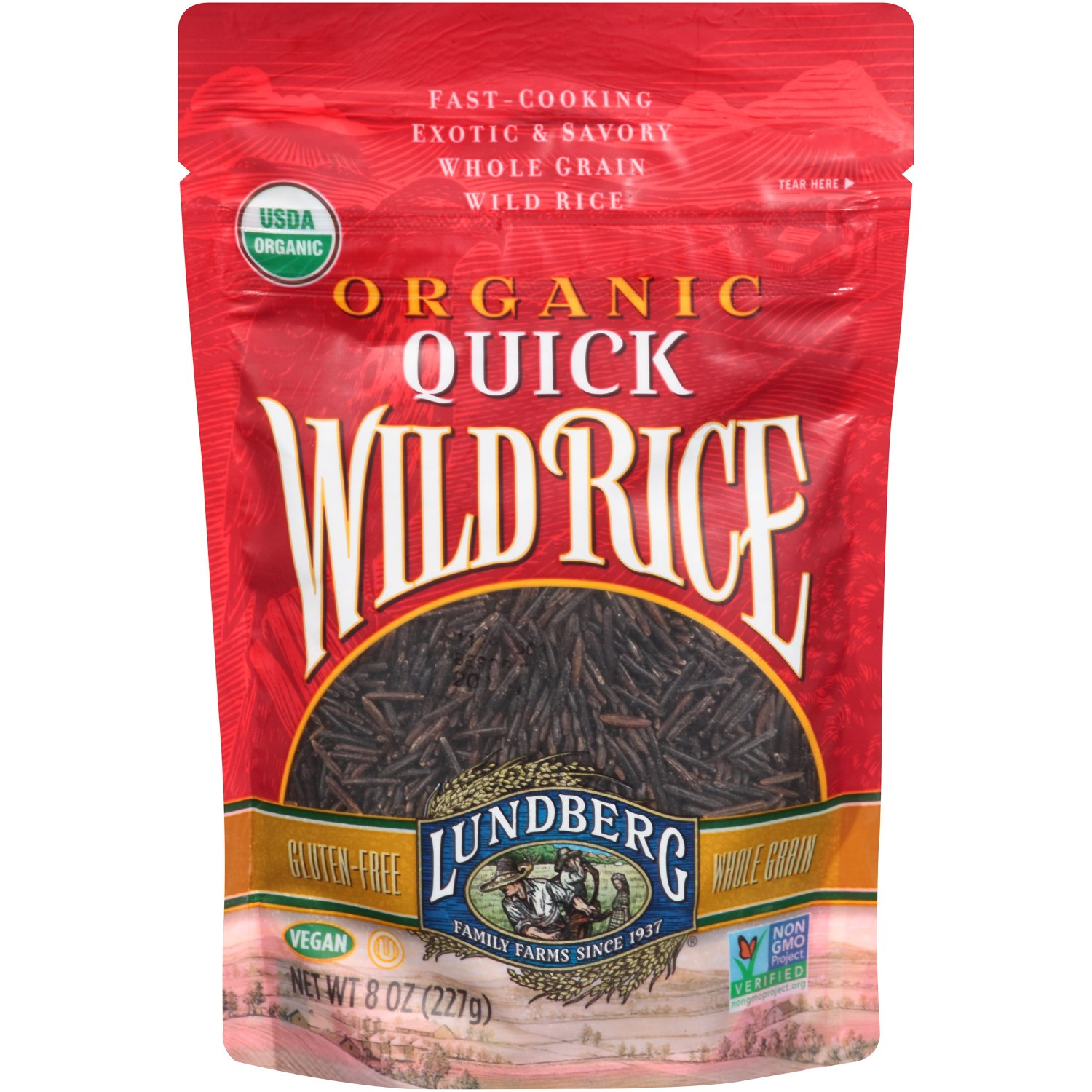 Lundberg Organic Wild Rice
 Lundberg Organic Quick Wild Rice 8 Ounce