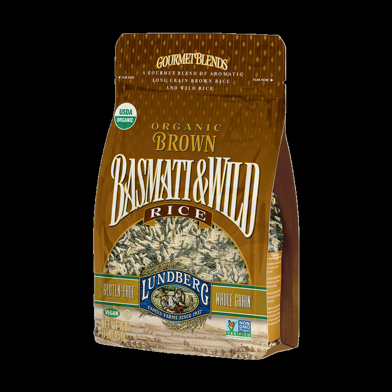 Lundberg Organic Wild Rice
 ORGANIC BROWN BASMATI AND WILD RICE