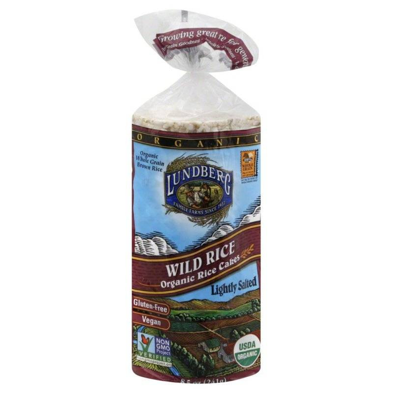 Lundberg Organic Wild Rice
 Lundberg Farms Organic Salted Wild Rice Cakes 6 oz 6 Pack