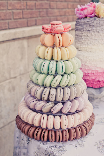 Macaroon Wedding Cakes
 Cut the Cake The Hermosa Inn Blog