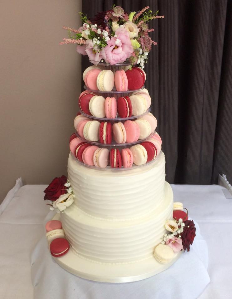 Macaroon Wedding Cakes
 Individual wedding cakes from Cakes For All UK